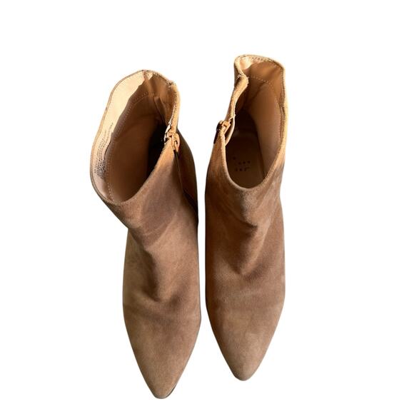 Wild Fable Ankle‎ Boots Size 10 | Suede Block Heel | Chic & Versatile Style EUC - Picture 9 of 10